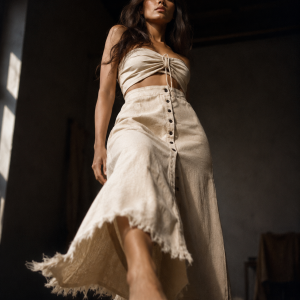 Vestido 2 Piezas Falda